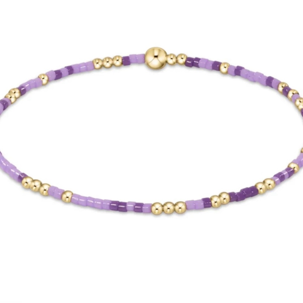 enewton Extends 7.5” Hope Unwritten Bracelet in purple people eater